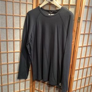 Reigning Champ Lightweight Waffle Standard Long Sleeve RC-2114 Steel Men's Large